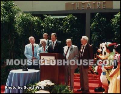 Ollie Johnston, Ward Kimball, Marc Davis, Frank Thomas - the four remaining of the group Walt Disney dubbed his "Nine Old Men"