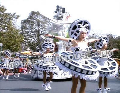 Film reel costumes "Disney on Parade at Tokyo Disneyland"